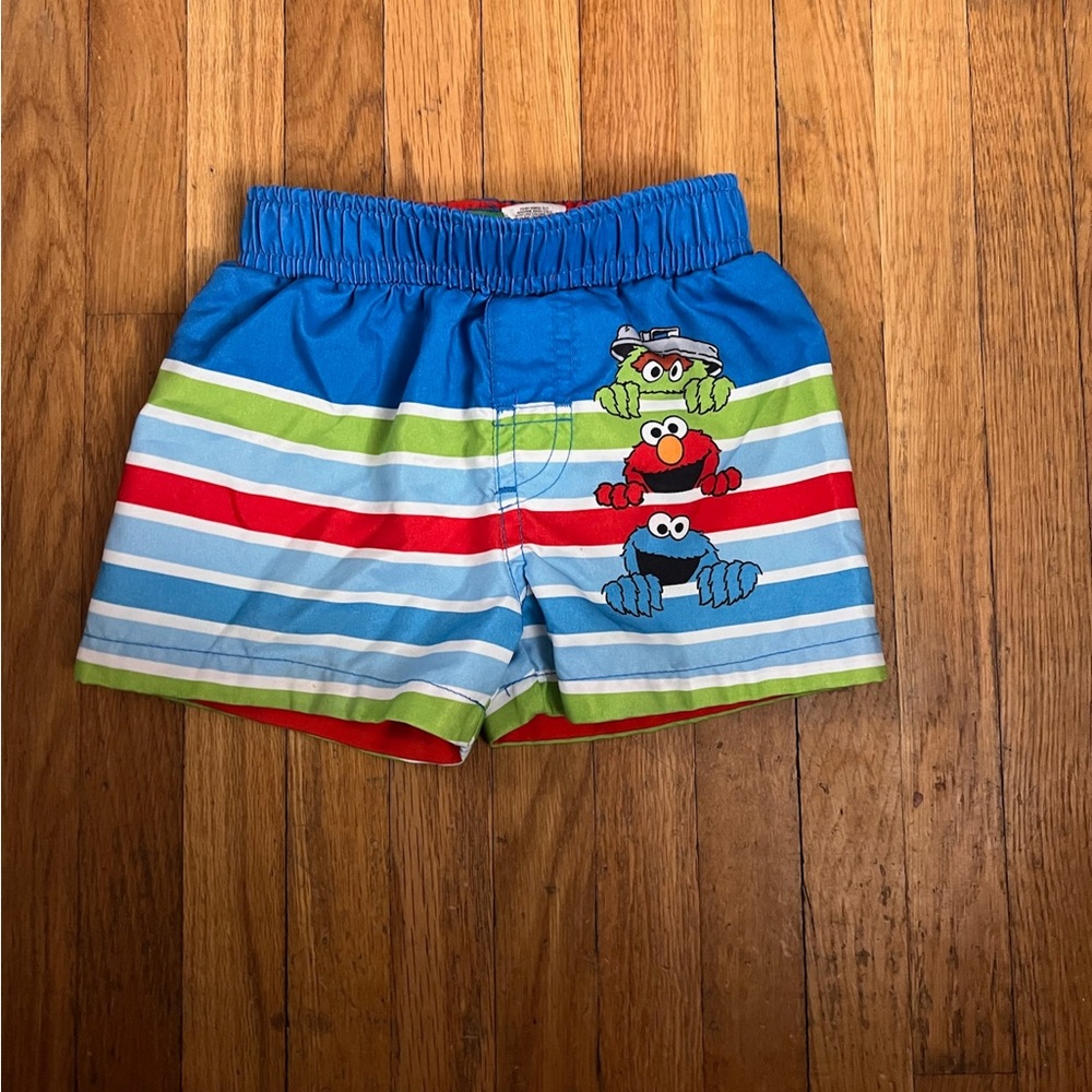 Sesame Street 3/6 Swim Trunks